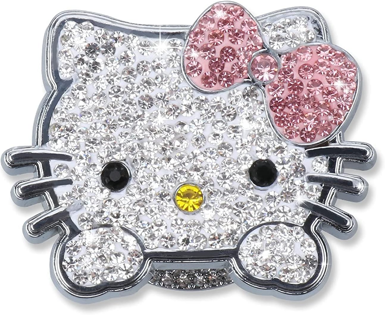 Pink Crystal Start Button Cover - Pangpai