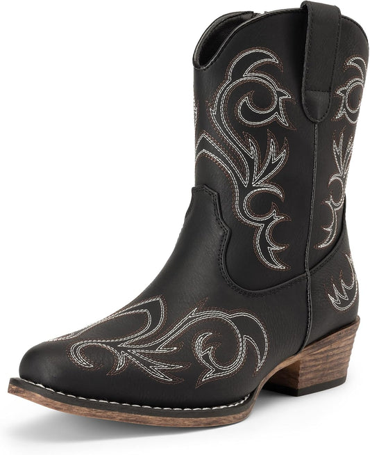 DREAM PAIRS Women's Cowboy Cowgirl Western Boots for Style