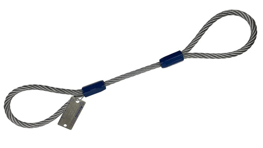 1/2 in x 30 ft Galvanized Single Leg Wire Rope Sling Review