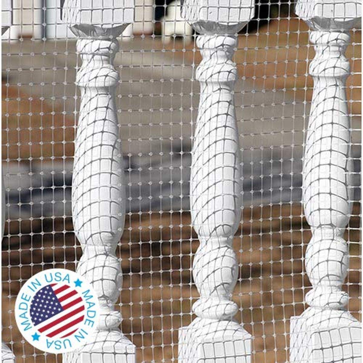 KidKusion Clear Deck Guard | USA Made | Outdoor Safety Net