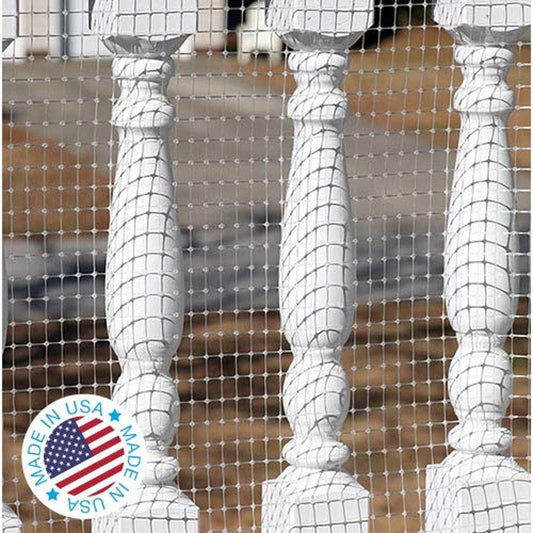 KidKusion Clear Deck Guard | USA Made | Outdoor Safety Net