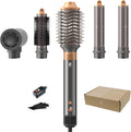 Hair Dryer Brush Grey Gold 5-in-1 Hot Air Styler - Fast Dry
