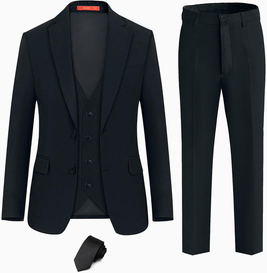 Plavict Boys Formal Suit Slim Fit for Weddings and Events