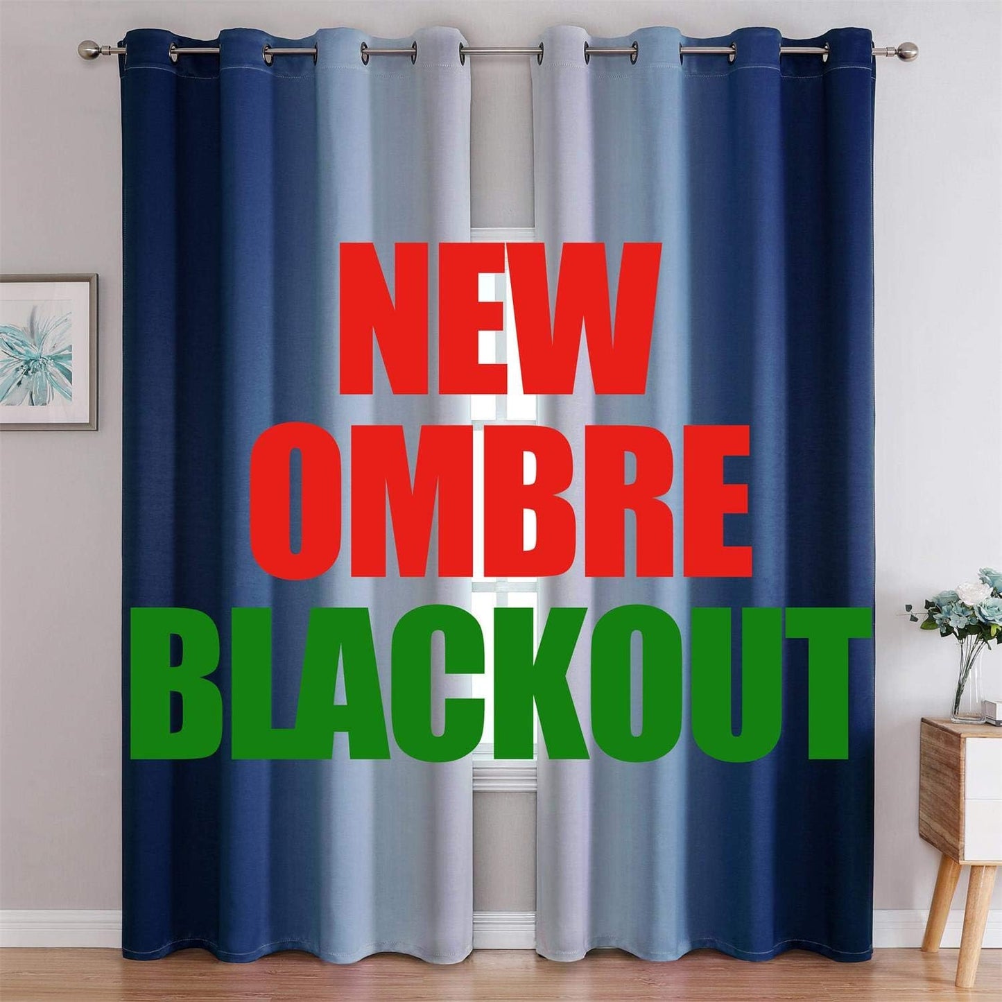G2000 Blackout Curtains with Ombre Design for Stylish Rooms