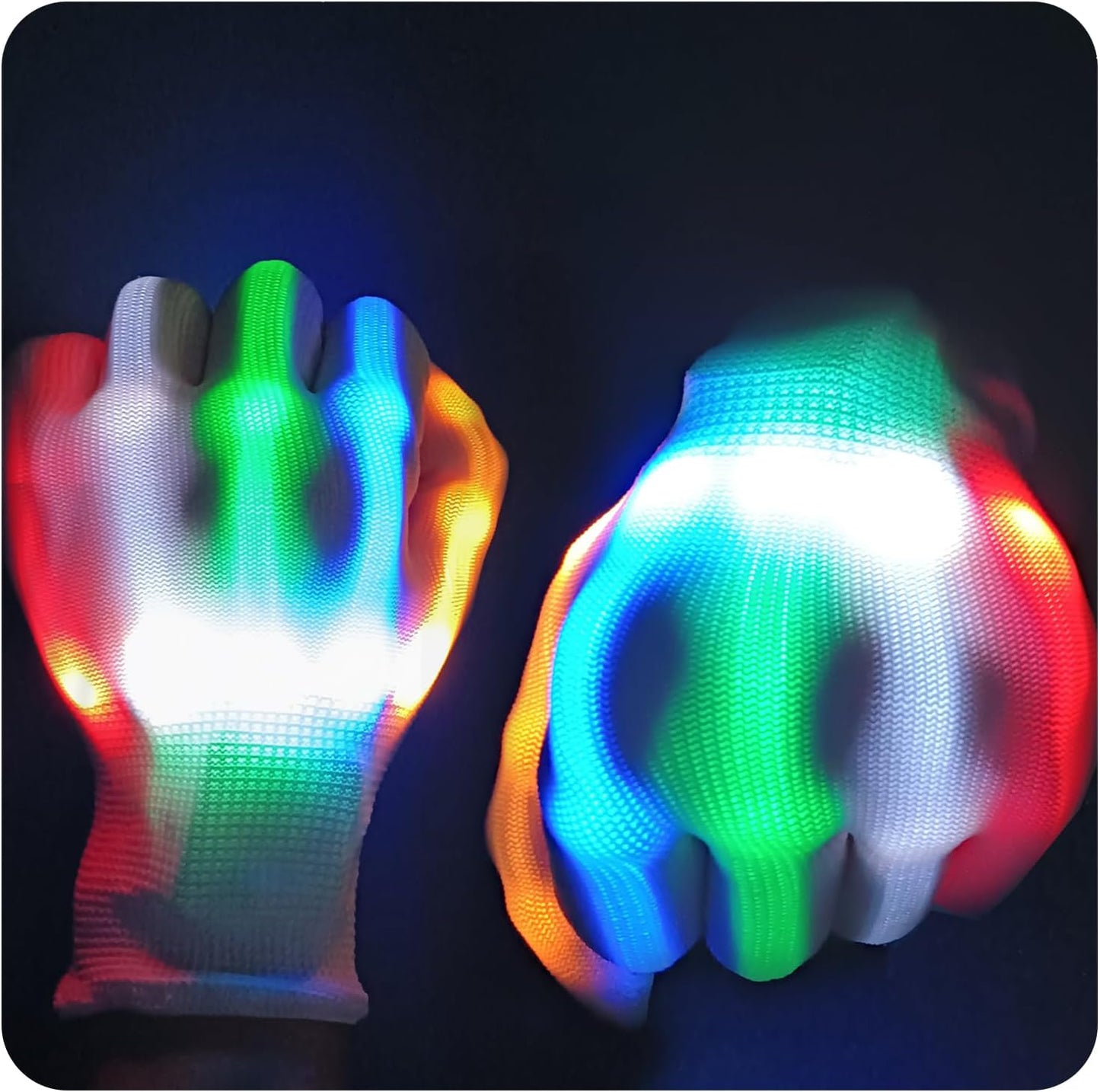 VICAITOYS LED Light-Up Rave Gloves for Kids! 