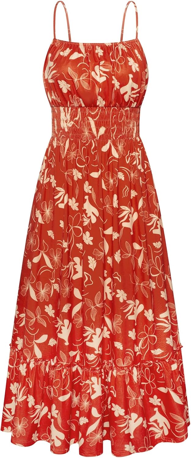 GRACE KARIN Womens Summer Maxi Dress with Pockets and Style