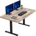 43 in One-Piece Reclaimed Wood Top Standing Desk - Electric Memory