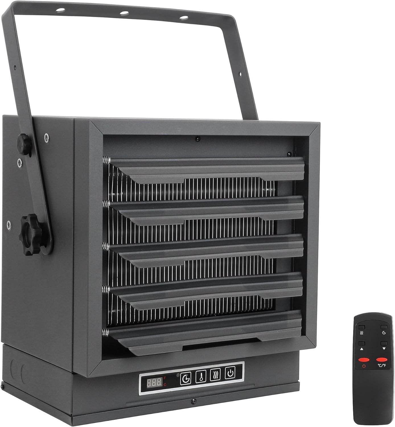 ZORZA 10000W Electric Garage Heater: Remote Control, Thermostat, Timer