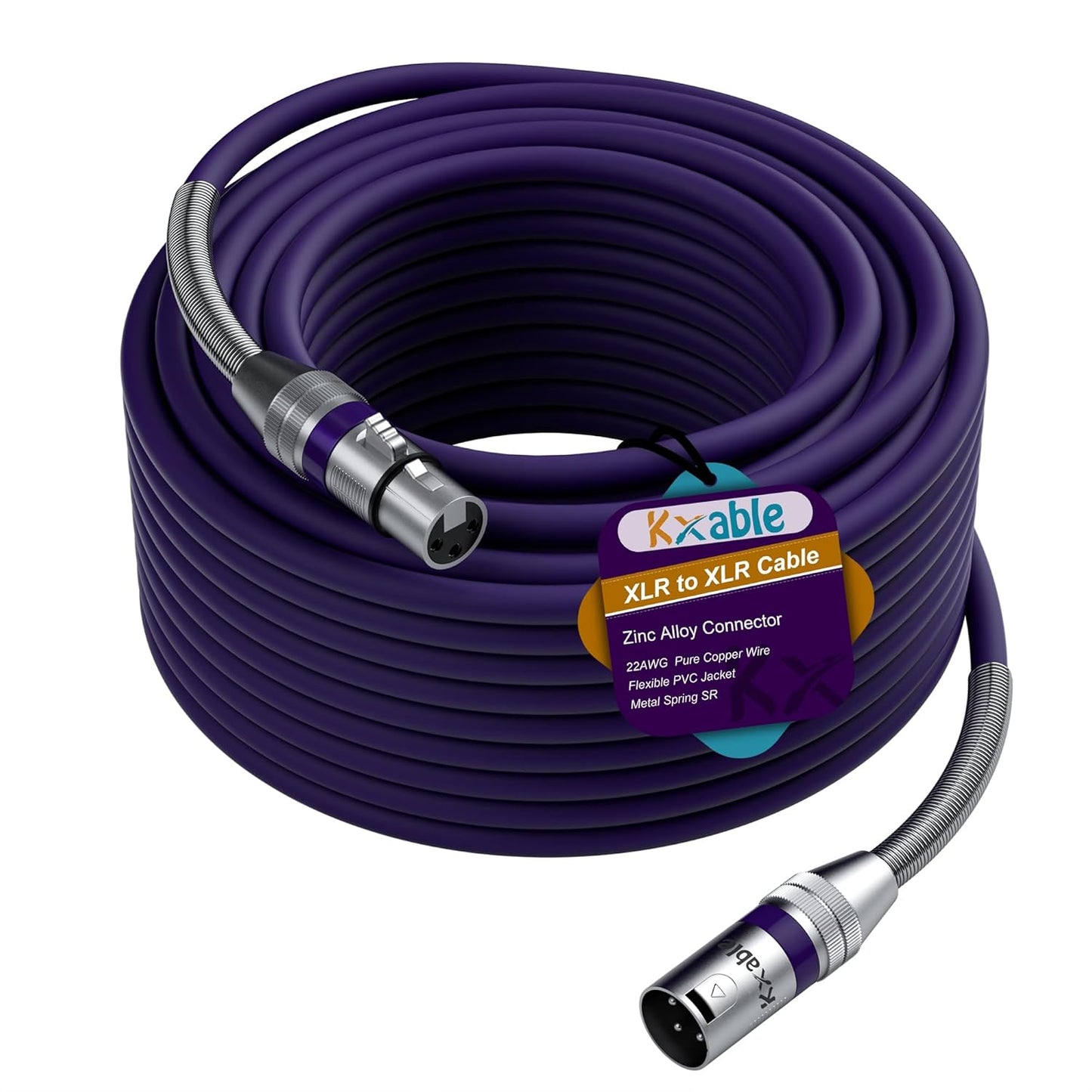 Premium 150ft XLR Microphone Cable for High Fidelity Sound