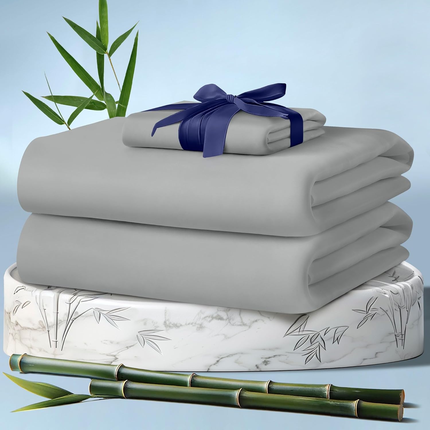 Viscose Derived from Bamboo Twin Sheets Set - Ultra Soft Comfort