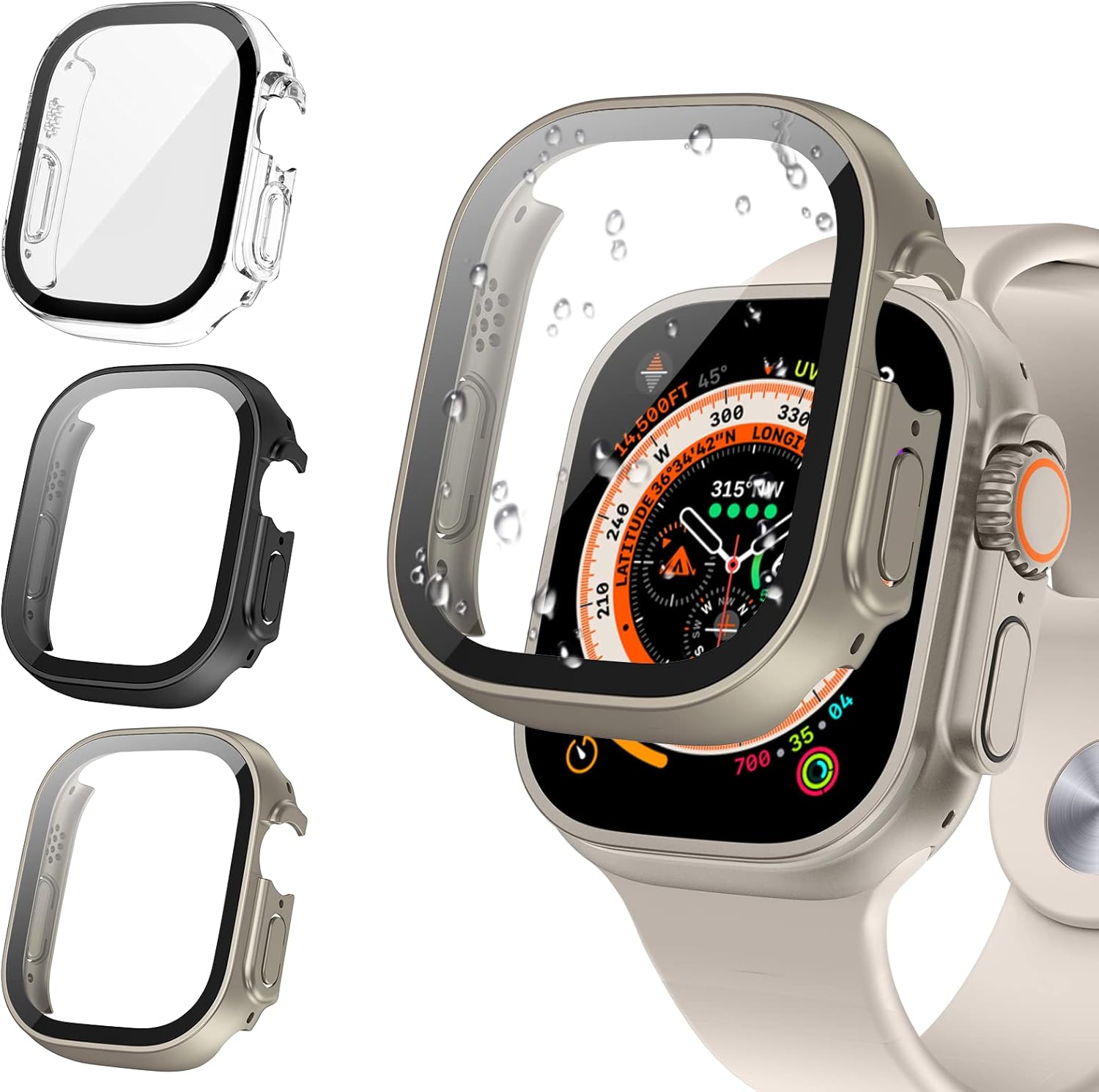 Tensea Apple Watch Screen Protector [3PACK] - Ultimate Protection!