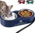 Heated Cat Bowl Outdoor Heated Water Bowl for Cats - Keeps Water