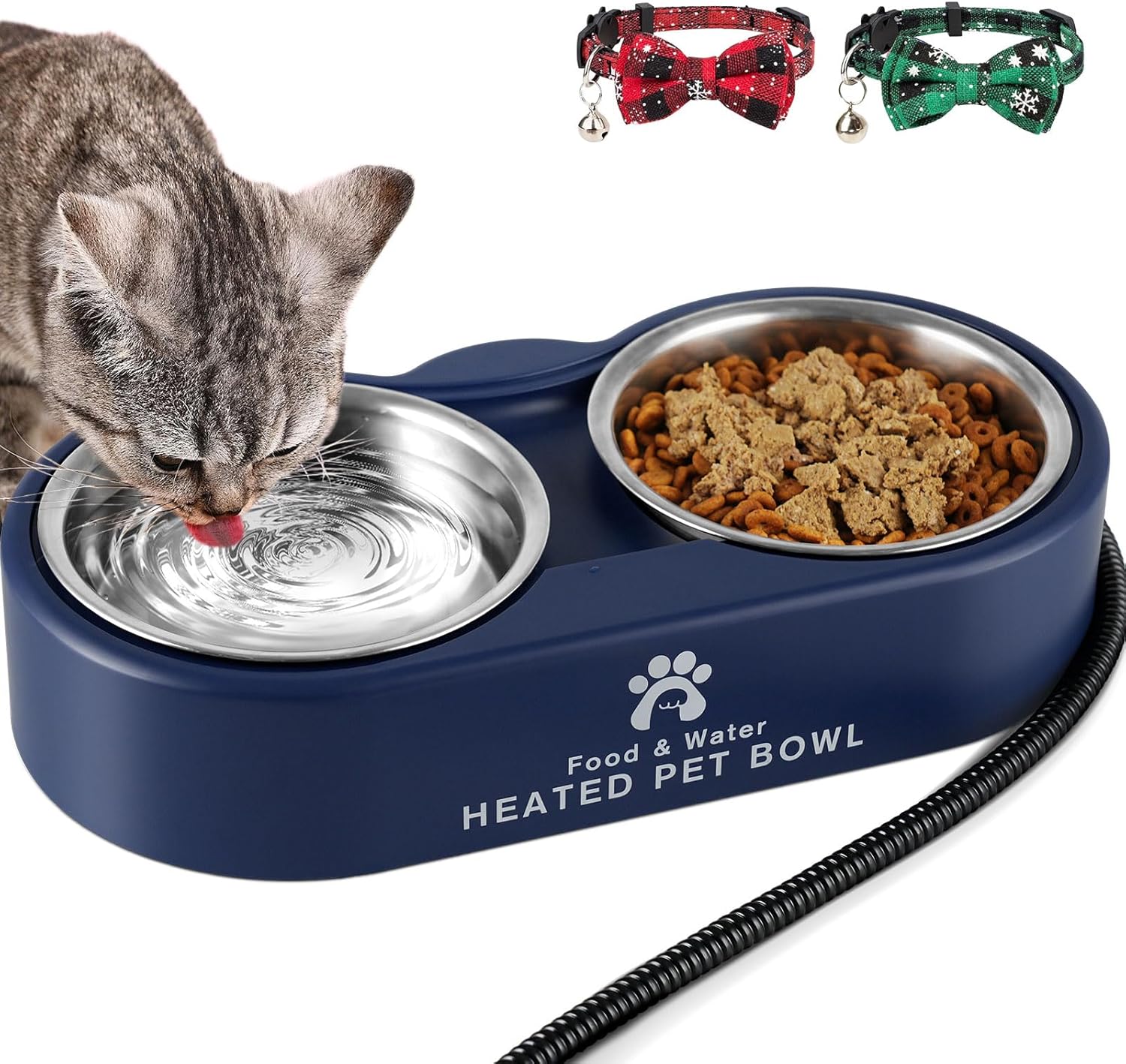 Waterproof Heated Cat Bowl - Prevents Freezing