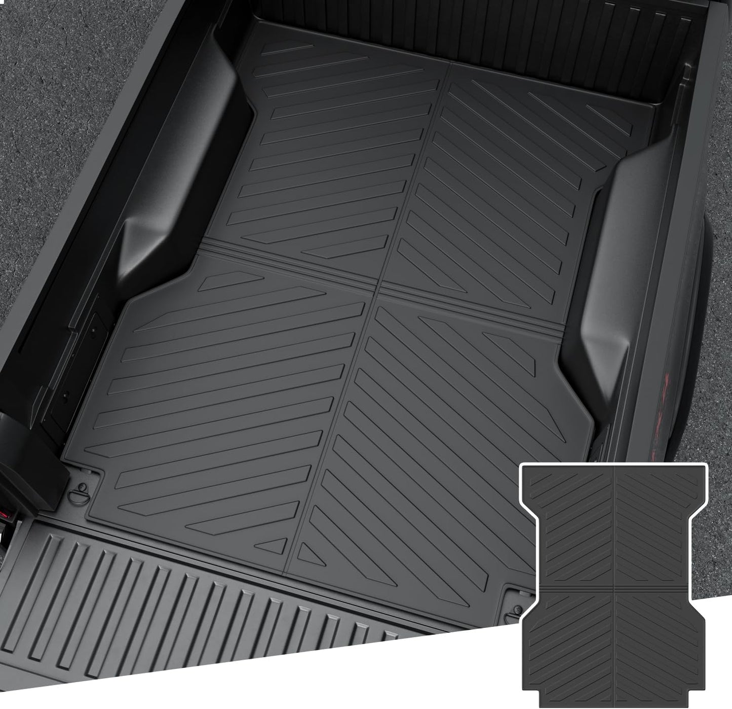 6FT Bed Mat for 2005-2023 Toyota Tacoma Truck Bed Liner