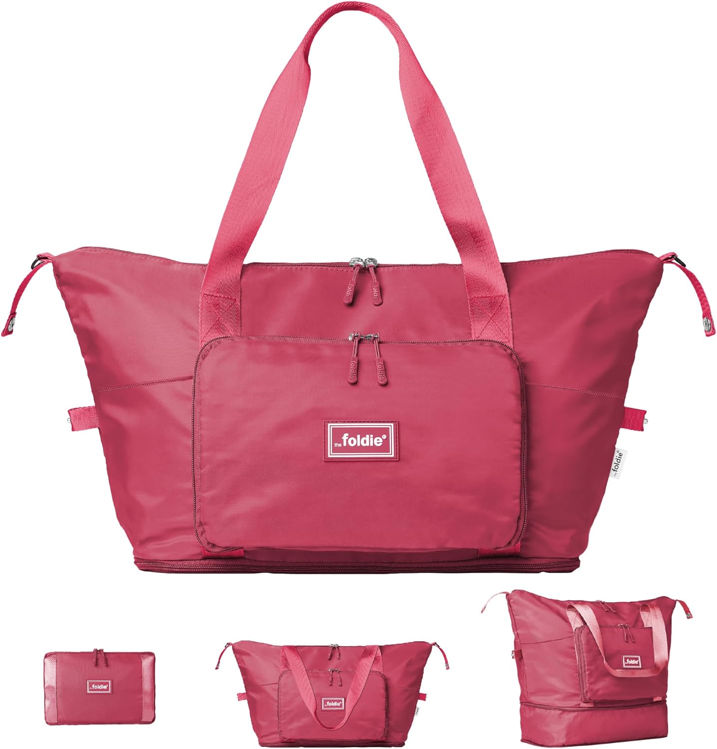 The Foldie Foldable Travel Bag for Women - 40L Weekender Bag
