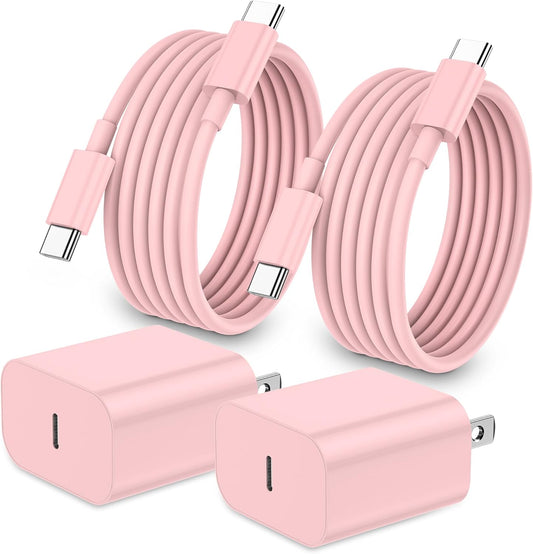 20W Fast Wall Charger Set for Apple Devices