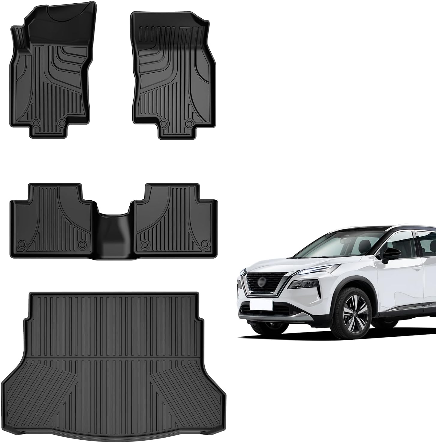 Custom Fit Floor Mats & Cargo Liner for Nissan Rogue 2014-2020