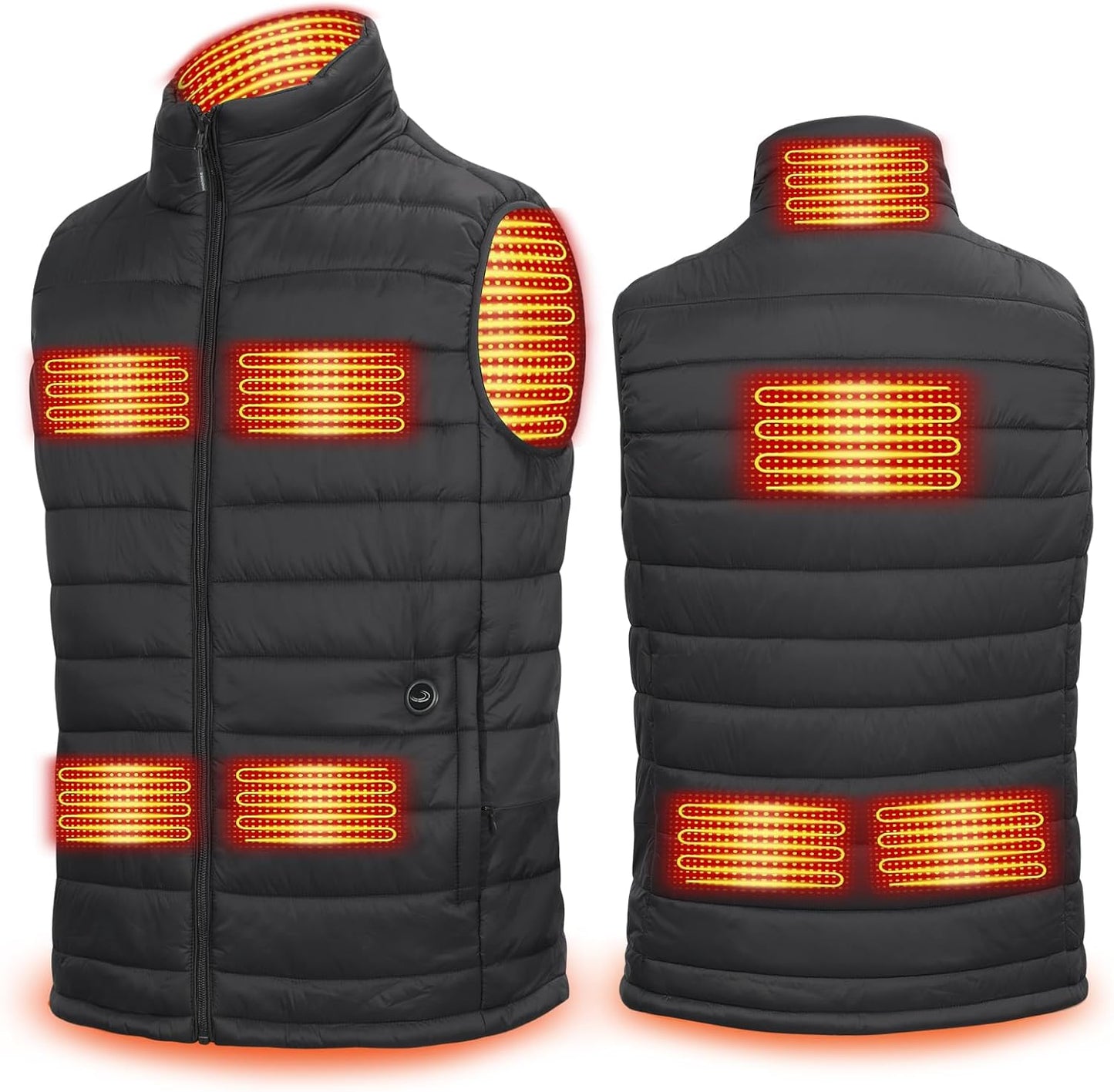 Heated Vest Men Outdoor Lightweight Warm Heating Clothing