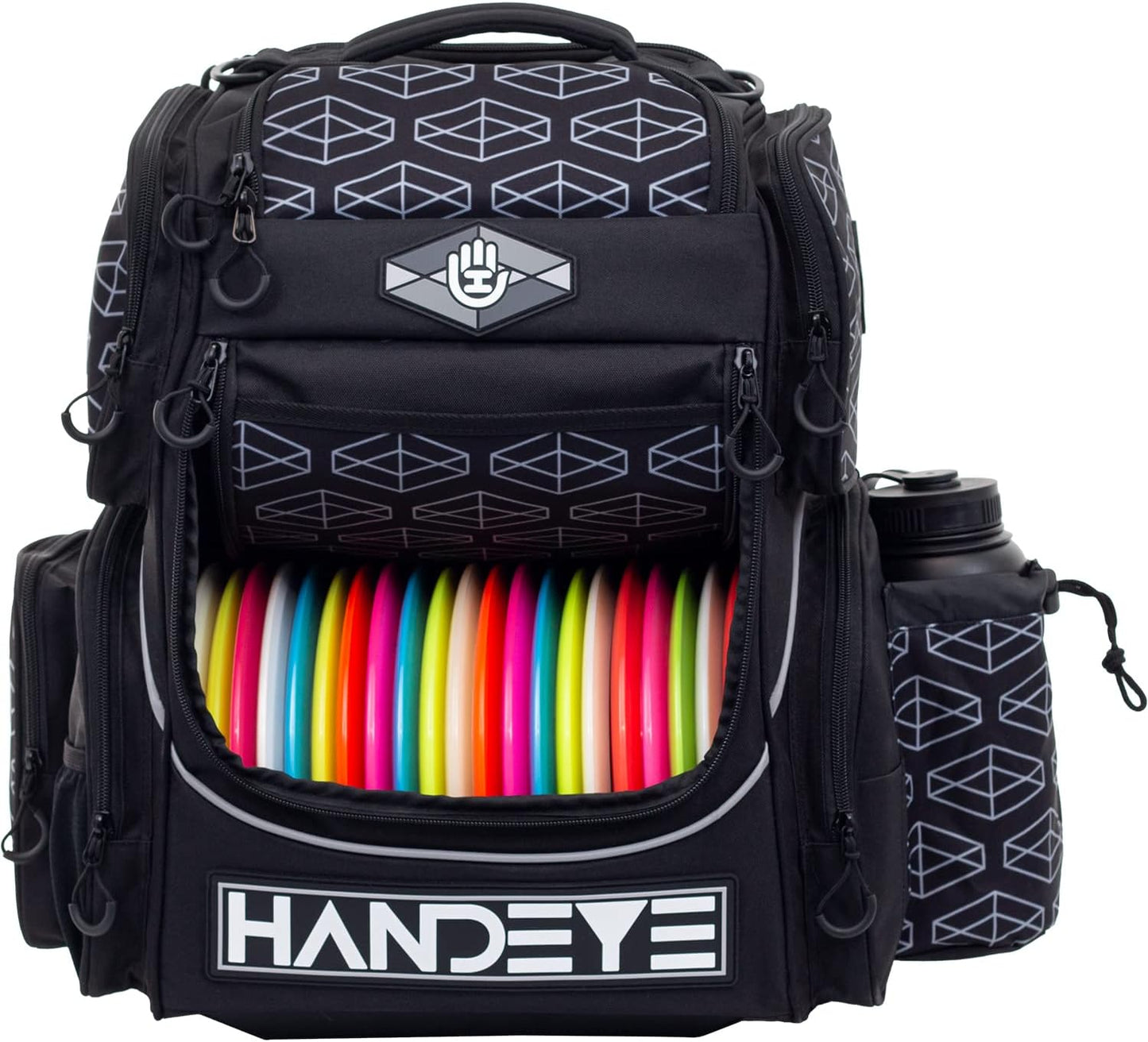Mission Rig Disc Golf Bag | 20+ Disc Capacity | 5 Pockets | Vibrant Colors