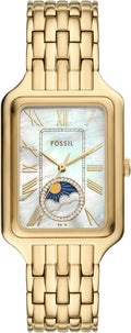 Raquel Quartz Watch by Fossil for Women with Stainless Steel Design