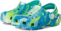 Kids Marbled Tie-Dye Clog - Playful Bluey-Inspired Comfort