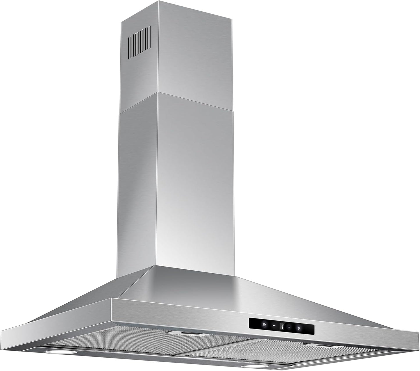 30 inch Wall Mount Range Hood with 450 CFM Powerful Airflow