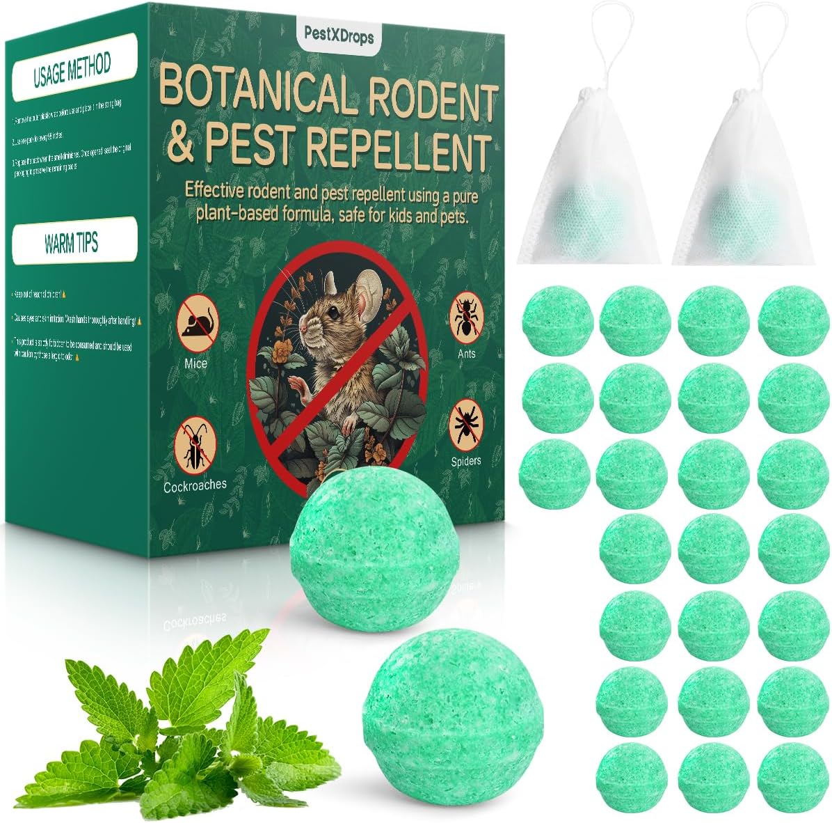 PestXDrops: Natural 28-Pack Mouse Repellent