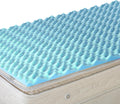 Twin XL Egg Crate Mattress Topper - 2 in Pressure Relief and Cooling