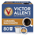 Caramel Macchiato Single Serve Coffee Pods 80 Count - Smooth Medium