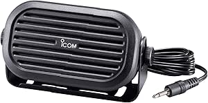 Icom Speaker Hands Free with 5W Power and Versatile Mounting Options