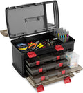 Goplus Large Tackle Box - Spacious Portable Fishing Storage