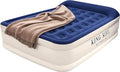 King Koil Luxury Full Size Air Mattress with Built-in Pump