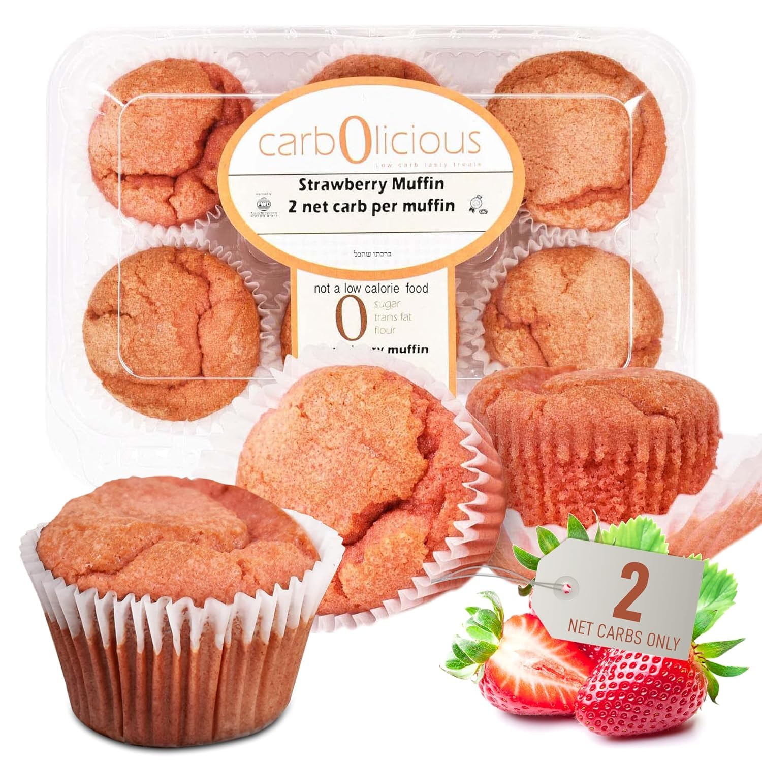 Low Carb Strawberry Muffins - Guilt-Free Keto Treats