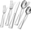 KINGSTONE Silverware Set 20-Piece Flatware Set for 4 - Mirror Polished