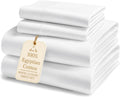LANE LINEN 100% Egyptian Cotton King Sheets Set - Ultra Soft Sateen