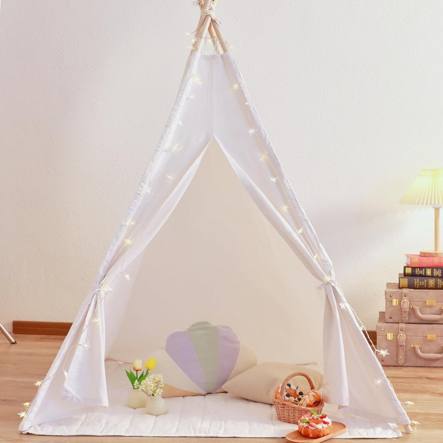 Kimdee Teepee Tent: Play & Shine Bundle