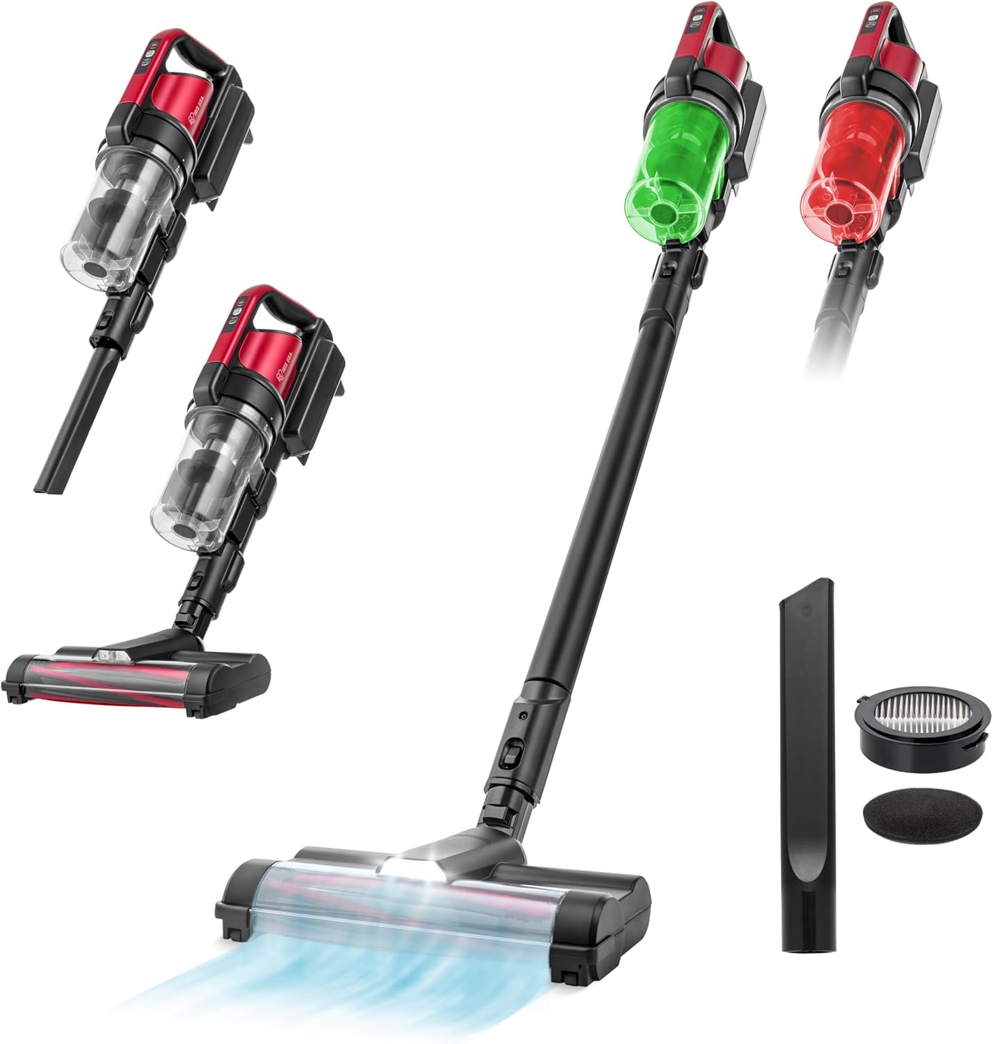 IRIS Cordless Vacuum: Fast Charge, Long Runtime