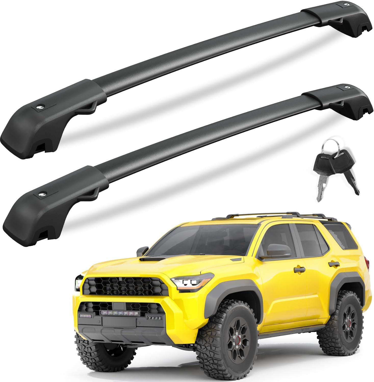 KINGGERI Roof Rack Cross Bars for Toyota 4Runner 2025 SUV