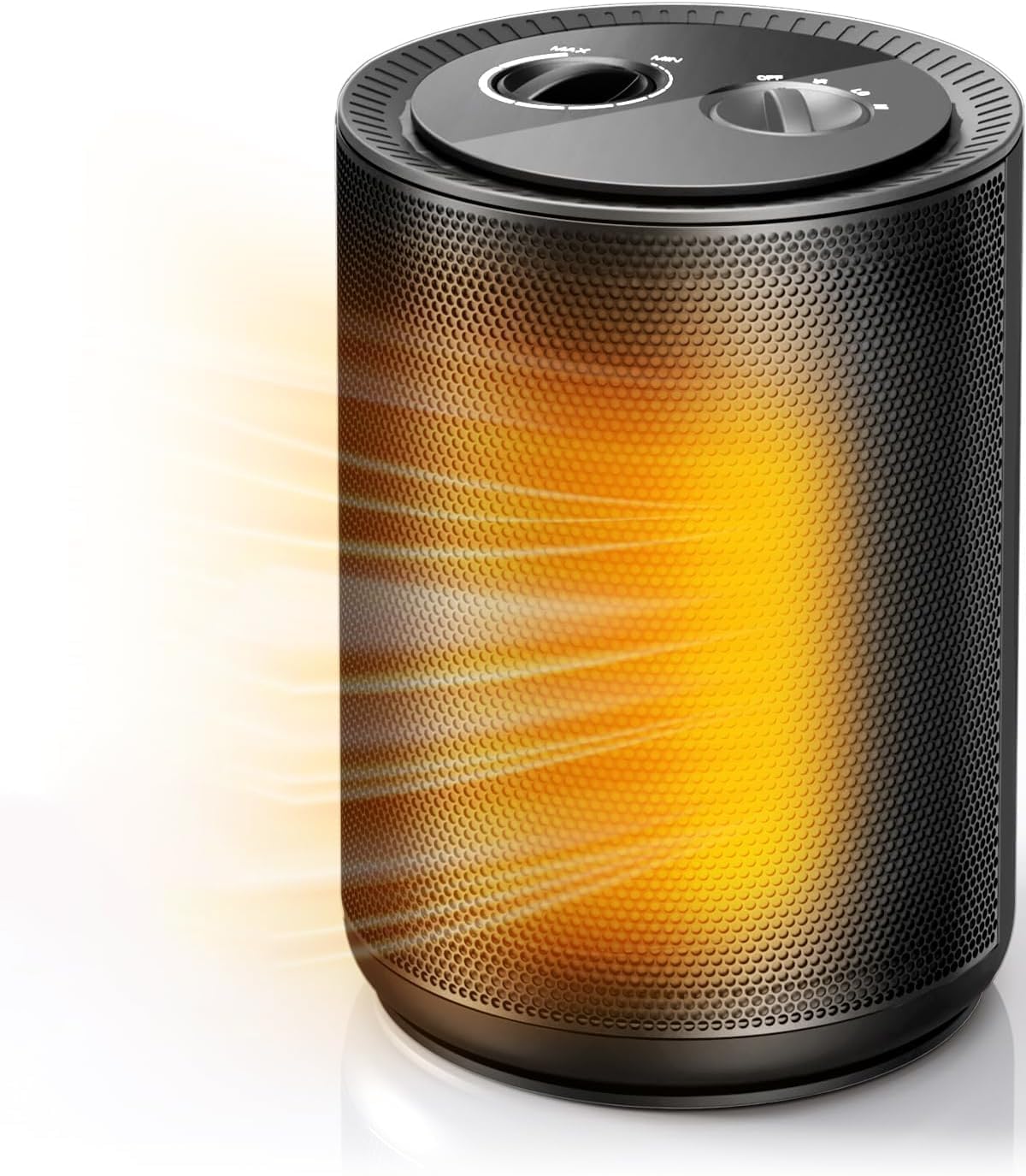 Portable Electric Space Heater with Remote and Thermostat