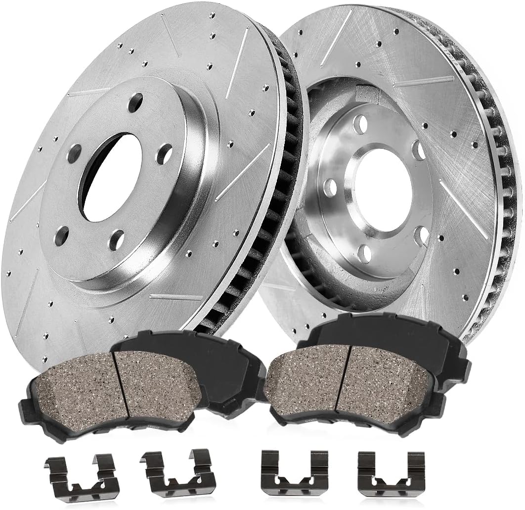 Callahan Brake Parts Front Brake Kit for Toyota Matrix and Corolla