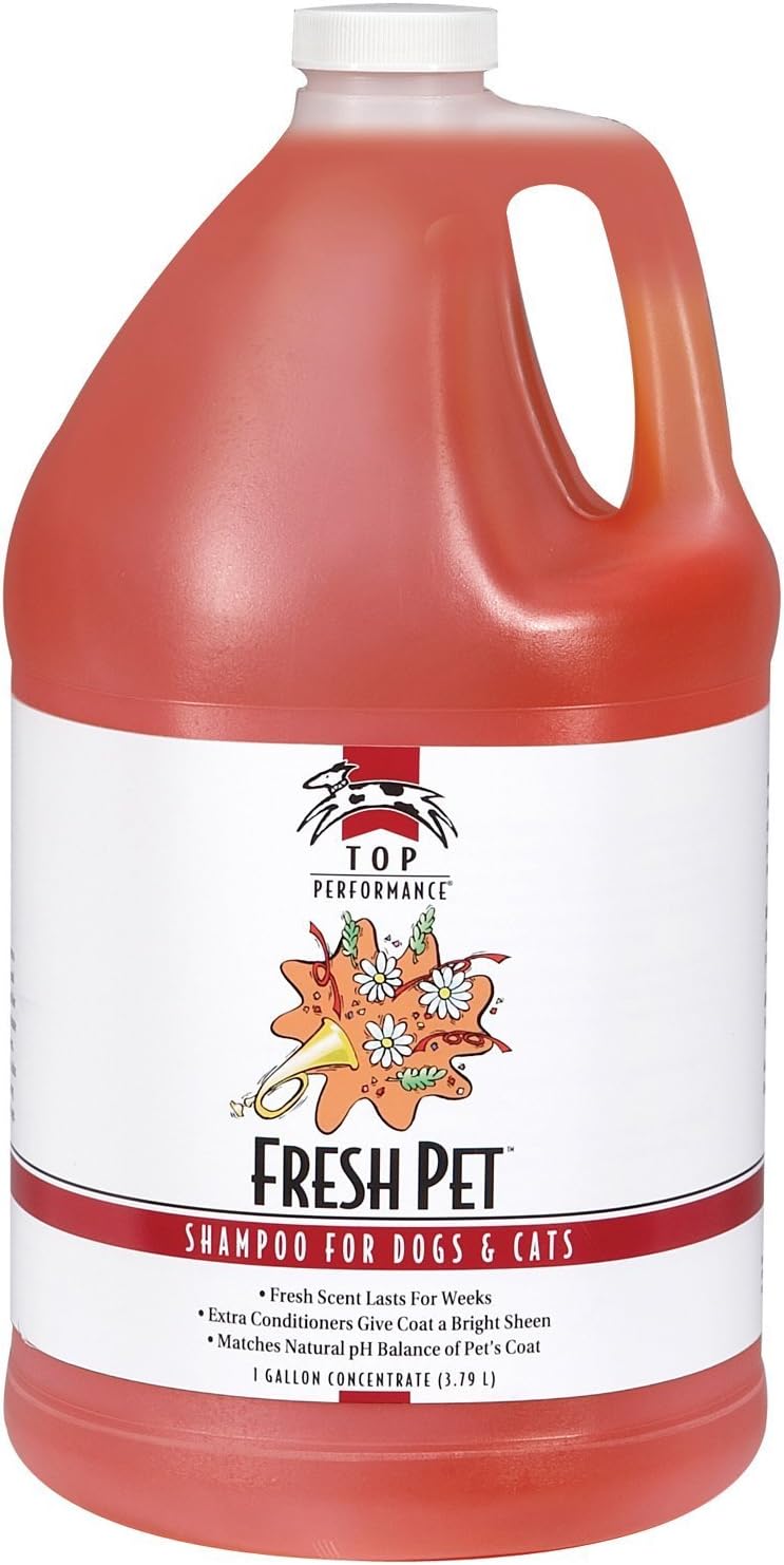 Top Performance Fresh Pet Shampoo for a Shiny Coat and Clean Smell
