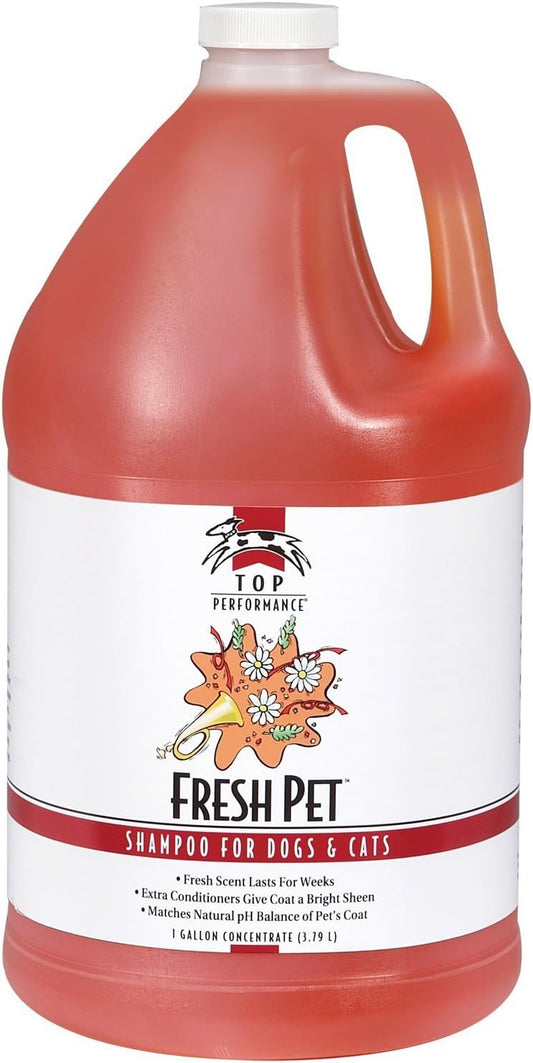 Top Performance Fresh Pet Shampoo for a Shiny Coat and Clean Smell