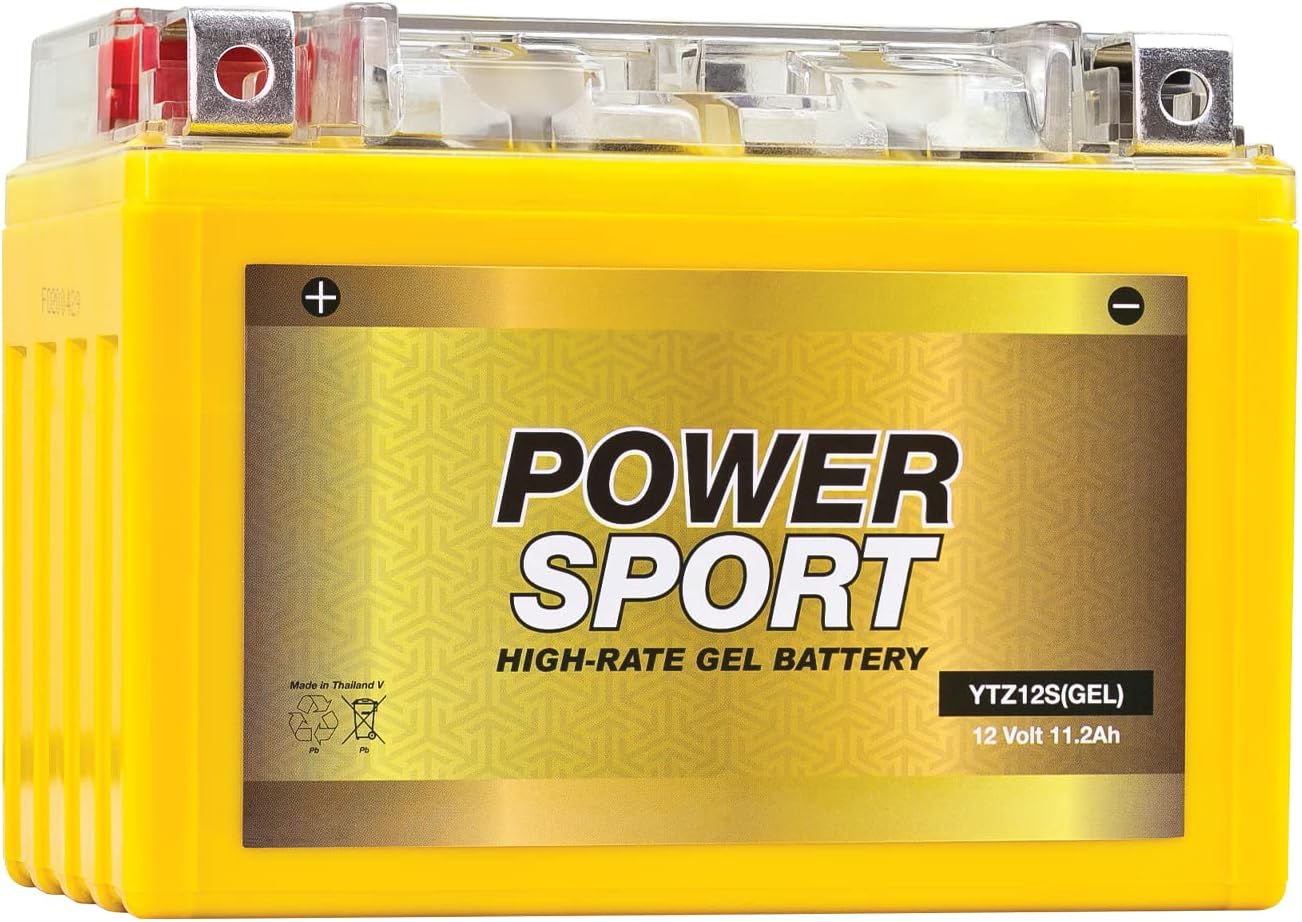 ExpertPower YTZ12S GEL 12V11.2Ah Battery for Motorcycles