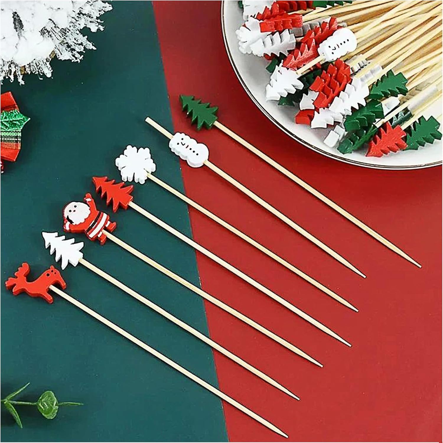 Handmade Fancy Cocktail Picks - Christmas Party Essential