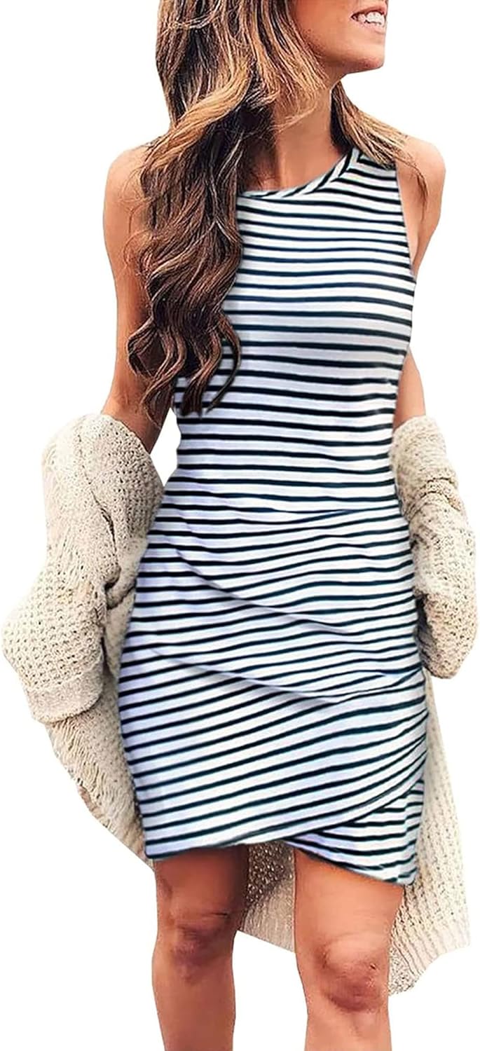 BTFBM Women Summer Dresses for Casual and Party Occasions