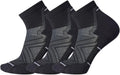 Smartwool Men's Run Targeted Cushion Ankle Socks - Cushioned Comfort