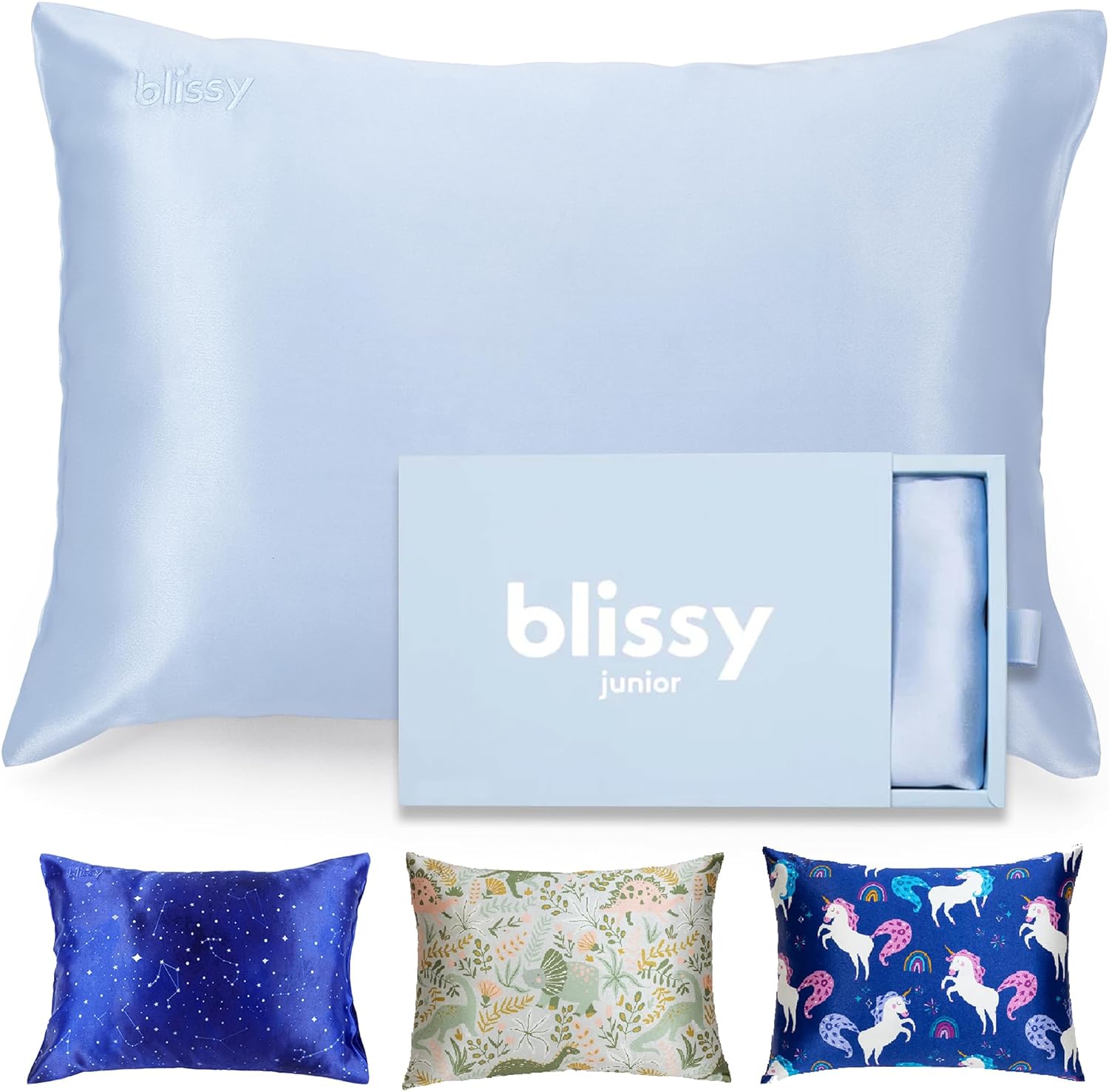 Blissy Toddler Silk Pillowcase for Kids - Soft and Gentle Care