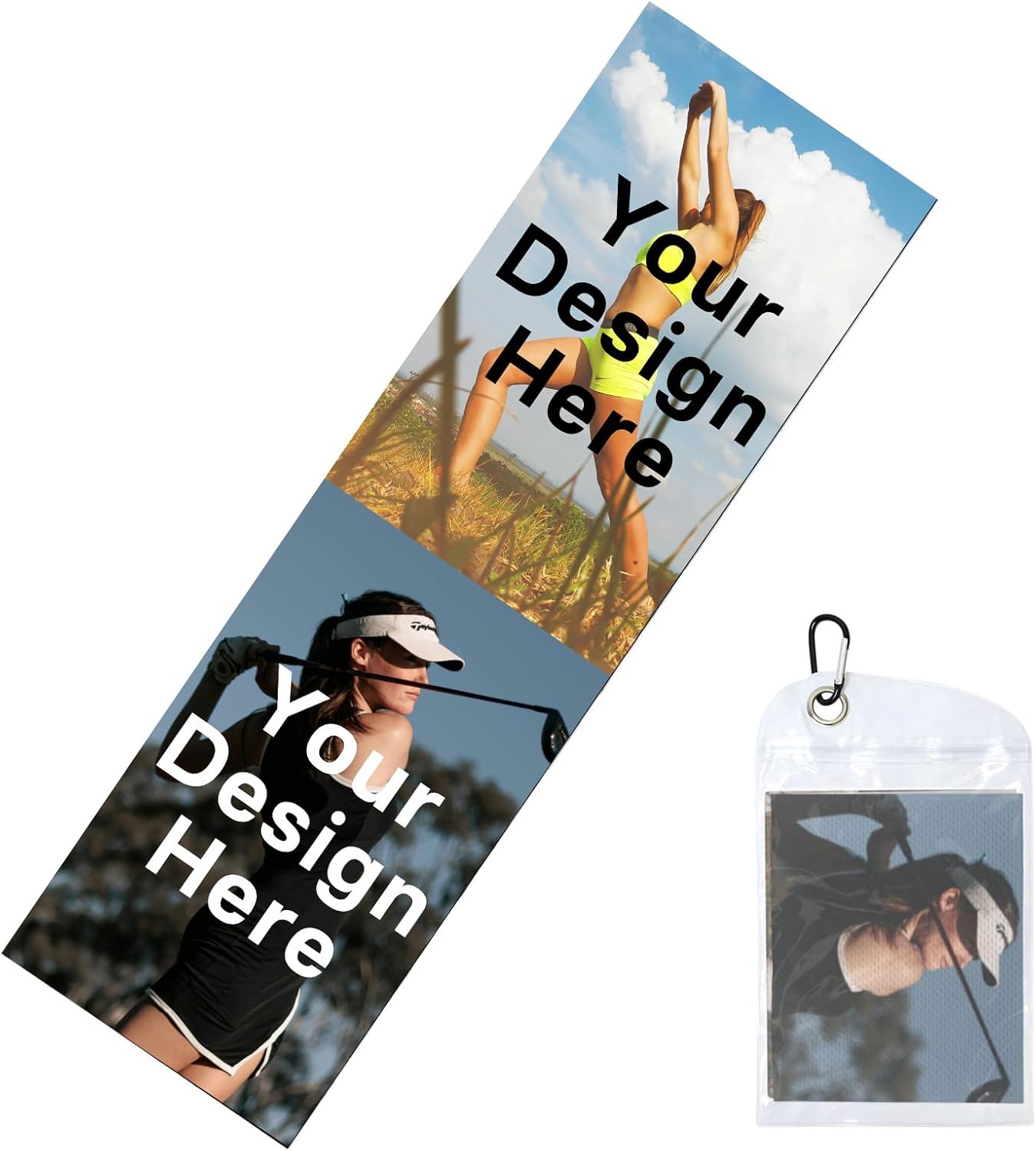 Custom Cooling Towel - Personalized Yoga Essential