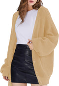 Cardigan Sweaters for Women 100% Cotton Oversized (Style QWMR)