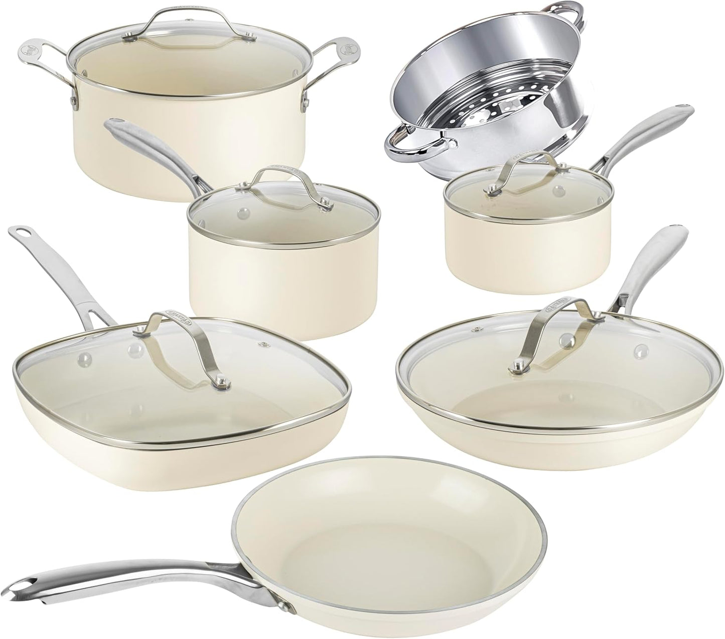 Gotham Steel 12 Pc Ceramic Cookware Set Nonstick Review